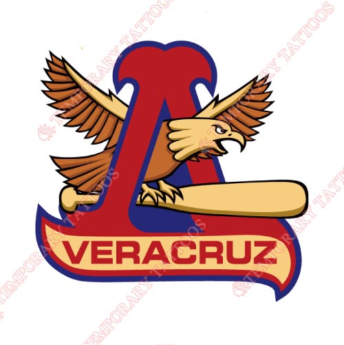 Veracruz Rojos del A guila Customize Temporary Tattoos Stickers NO.8061